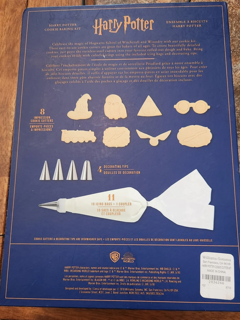 Williams Sonoma harry potter